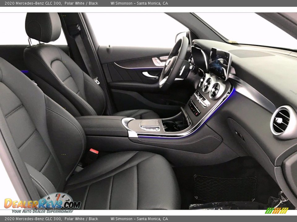2020 Mercedes-Benz GLC 300 Polar White / Black Photo #5