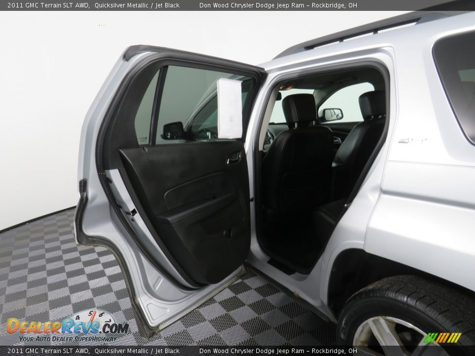 2011 GMC Terrain SLT AWD Quicksilver Metallic / Jet Black Photo #23