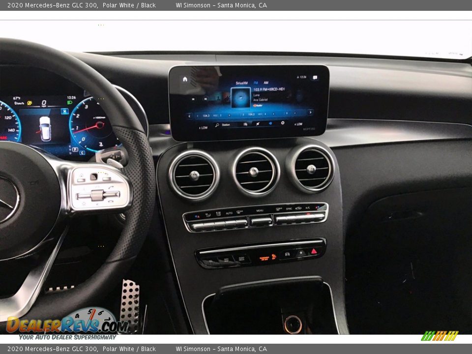 2020 Mercedes-Benz GLC 300 Polar White / Black Photo #6
