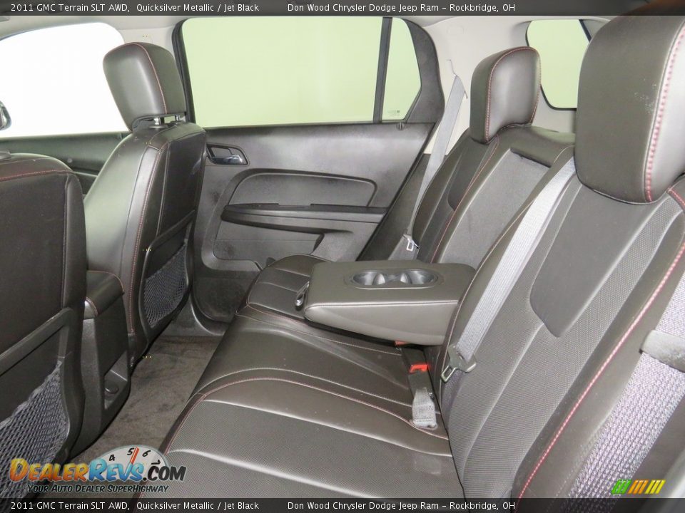 2011 GMC Terrain SLT AWD Quicksilver Metallic / Jet Black Photo #24
