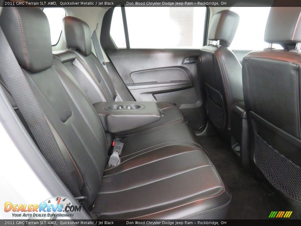 2011 GMC Terrain SLT AWD Quicksilver Metallic / Jet Black Photo #27