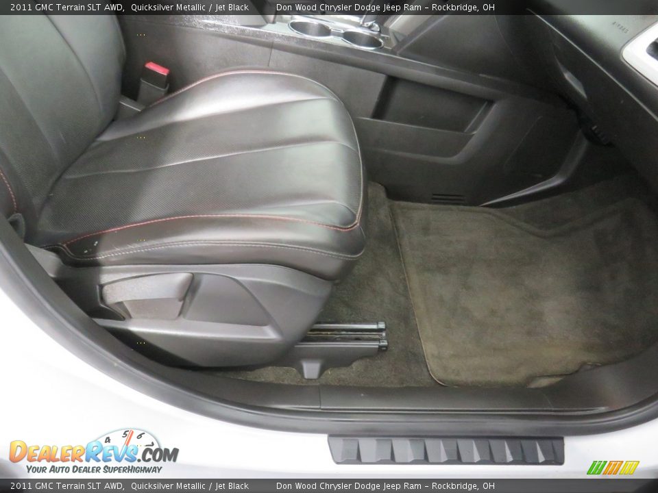 2011 GMC Terrain SLT AWD Quicksilver Metallic / Jet Black Photo #29