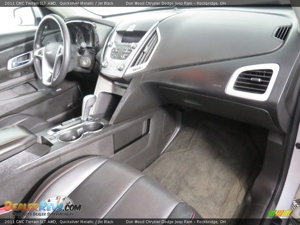 2011 GMC Terrain SLT AWD Quicksilver Metallic / Jet Black Photo #30