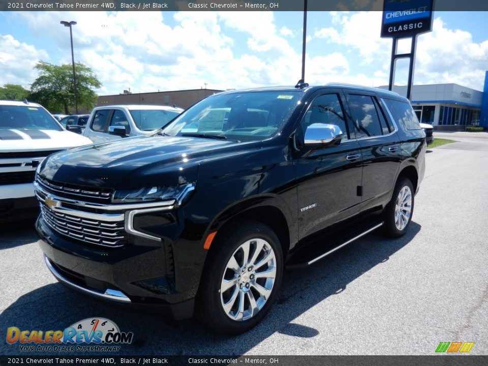 2021 Chevrolet Tahoe Premier 4WD Black / Jet Black Photo #1