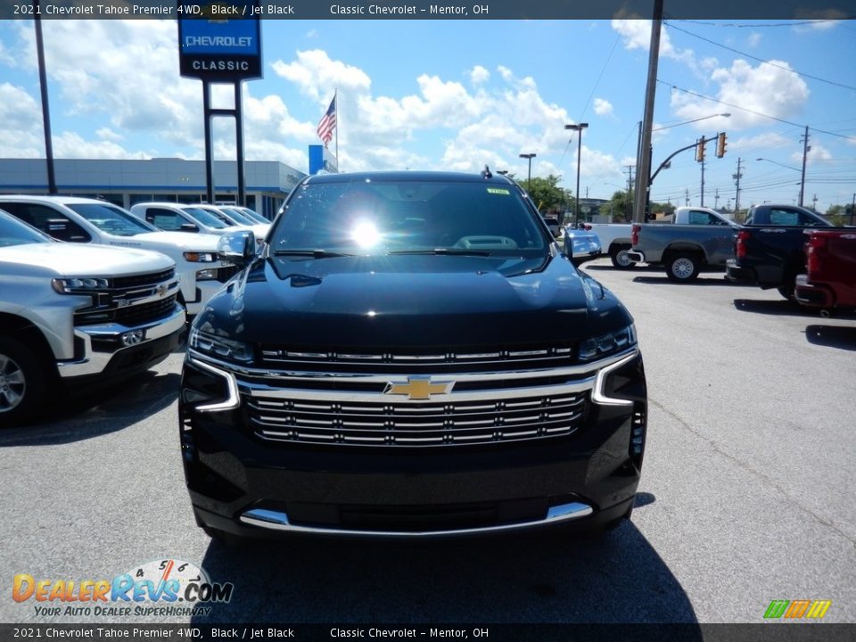 2021 Chevrolet Tahoe Premier 4WD Black / Jet Black Photo #2