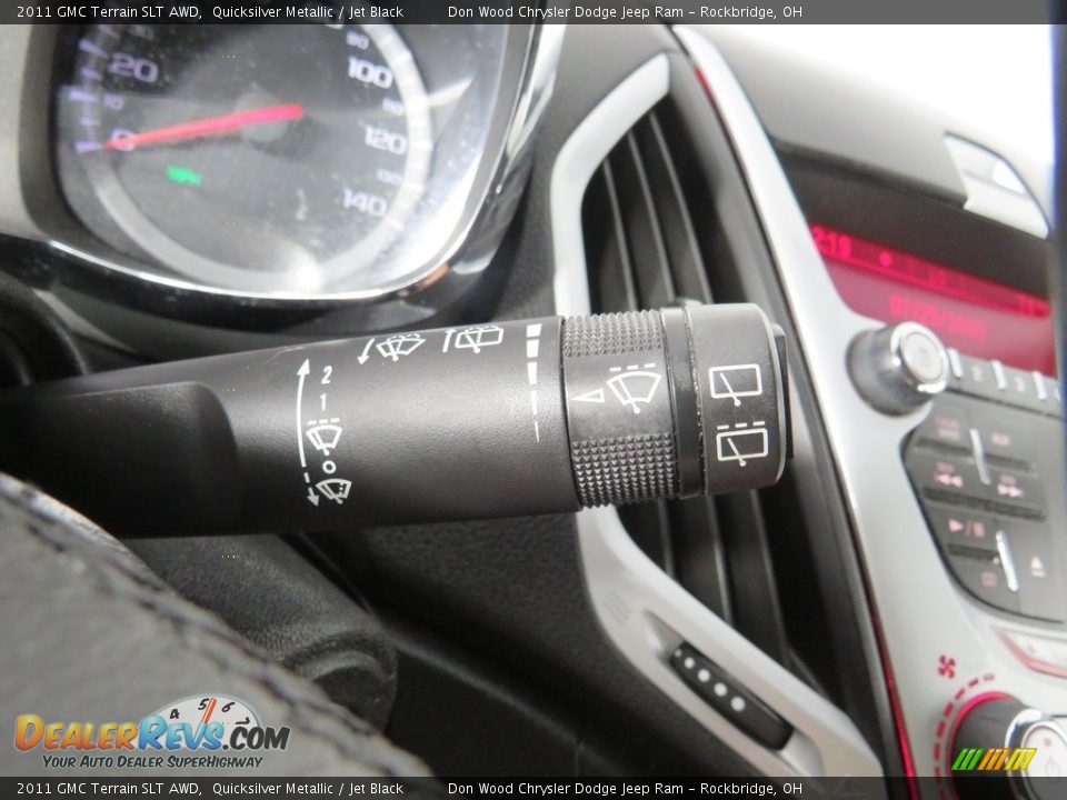 2011 GMC Terrain SLT AWD Quicksilver Metallic / Jet Black Photo #36