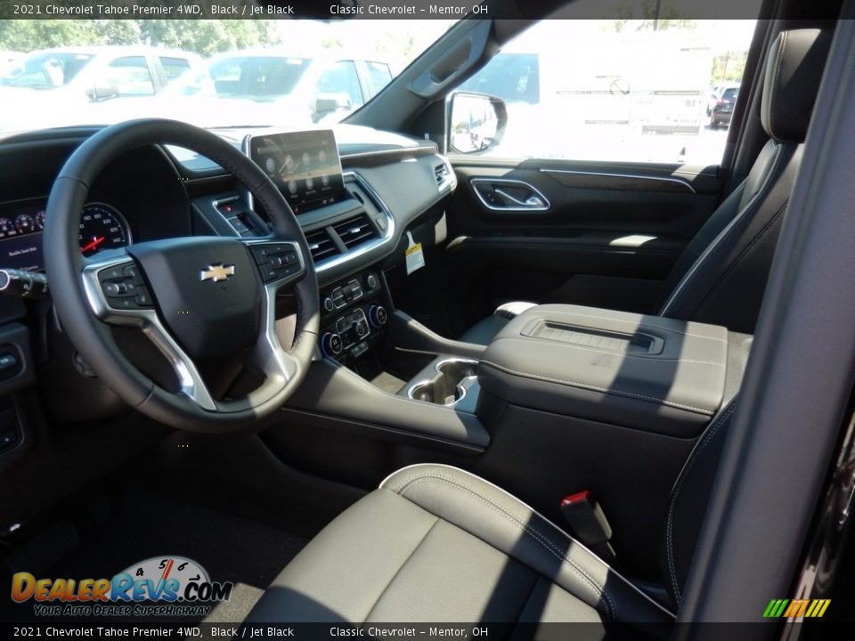 2021 Chevrolet Tahoe Premier 4WD Black / Jet Black Photo #7