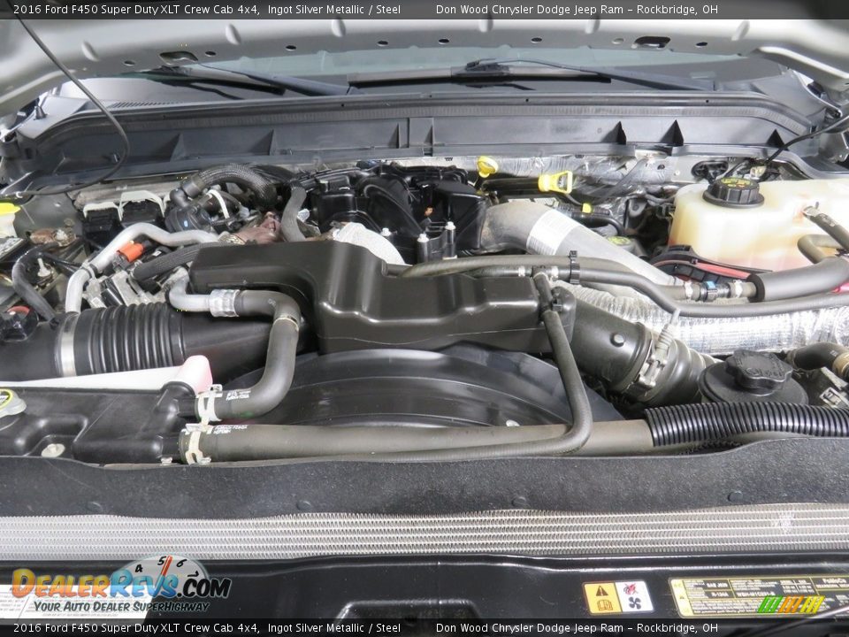 2016 Ford F450 Super Duty XLT Crew Cab 4x4 6.7 Liter OHV 32-Valve B20 Power Stroke Turbo-Diesel V8 Engine Photo #6