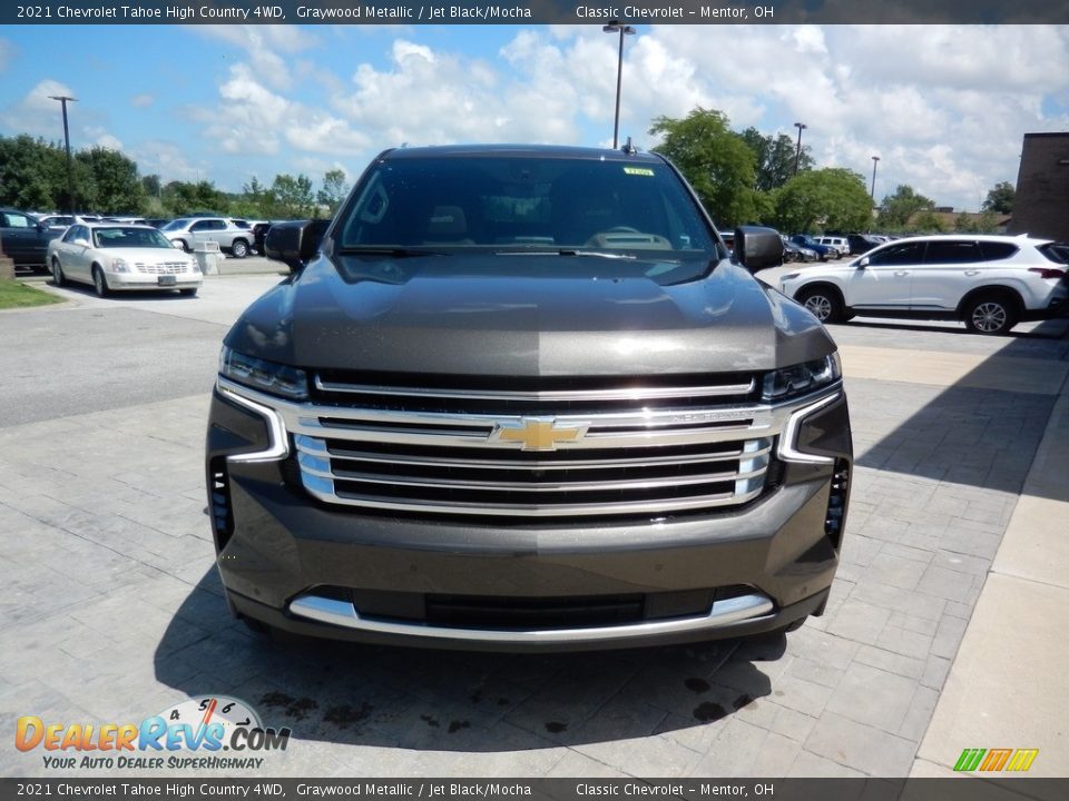 2021 Chevrolet Tahoe High Country 4WD Graywood Metallic / Jet Black/Mocha Photo #2