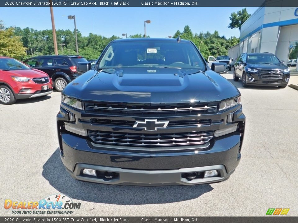 2020 Chevrolet Silverado 1500 RST Crew Cab 4x4 Black / Jet Black Photo #4