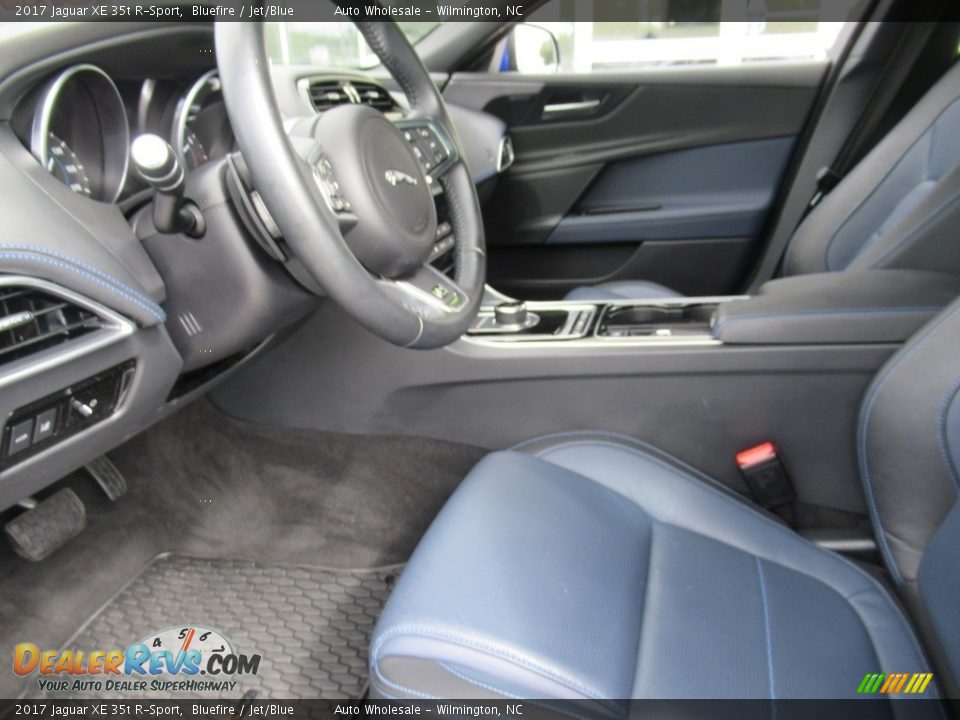 Front Seat of 2017 Jaguar XE 35t R-Sport Photo #9