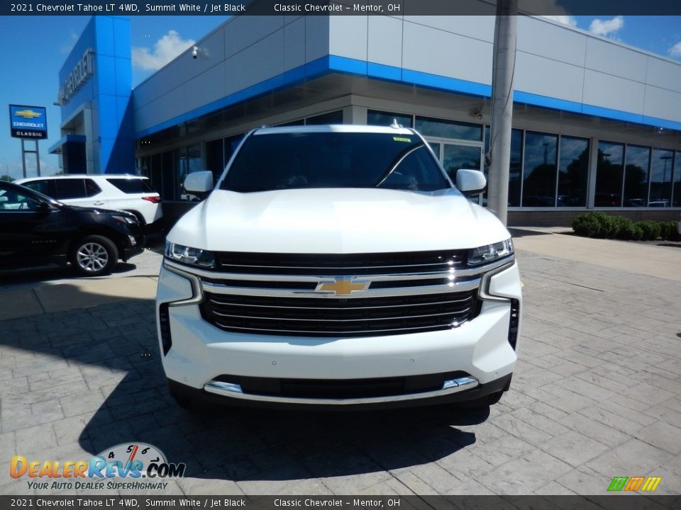 2021 Chevrolet Tahoe LT 4WD Summit White / Jet Black Photo #2