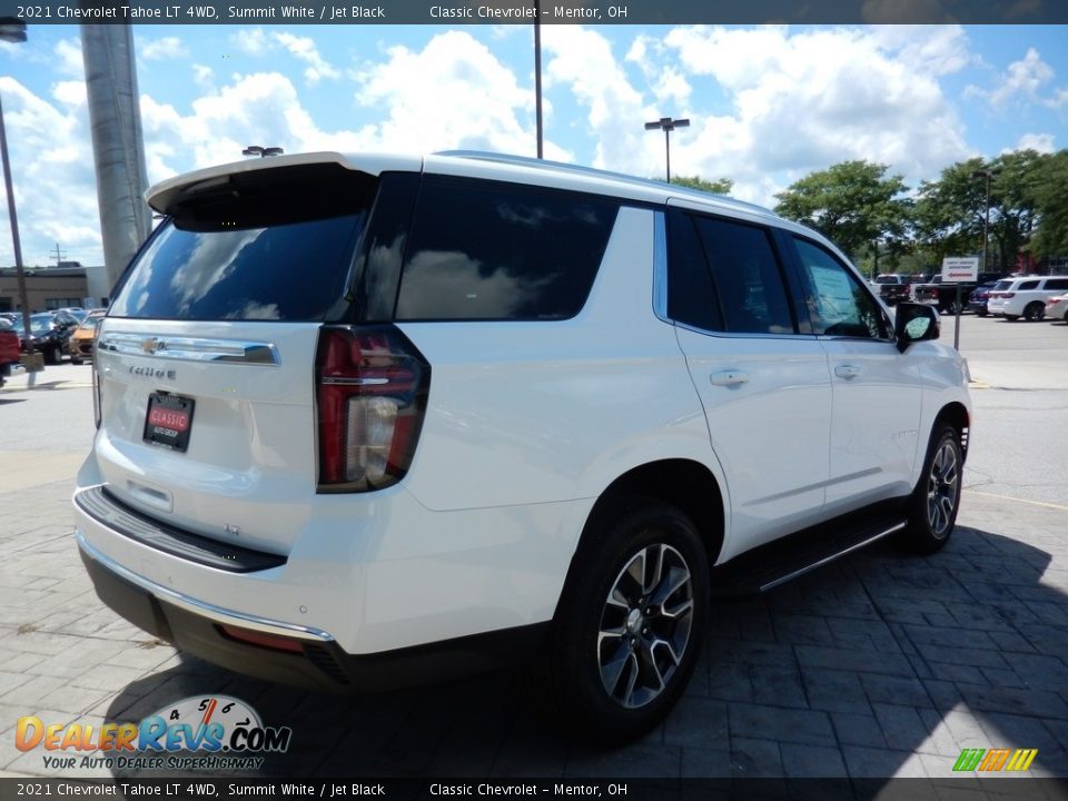 2021 Chevrolet Tahoe LT 4WD Summit White / Jet Black Photo #4