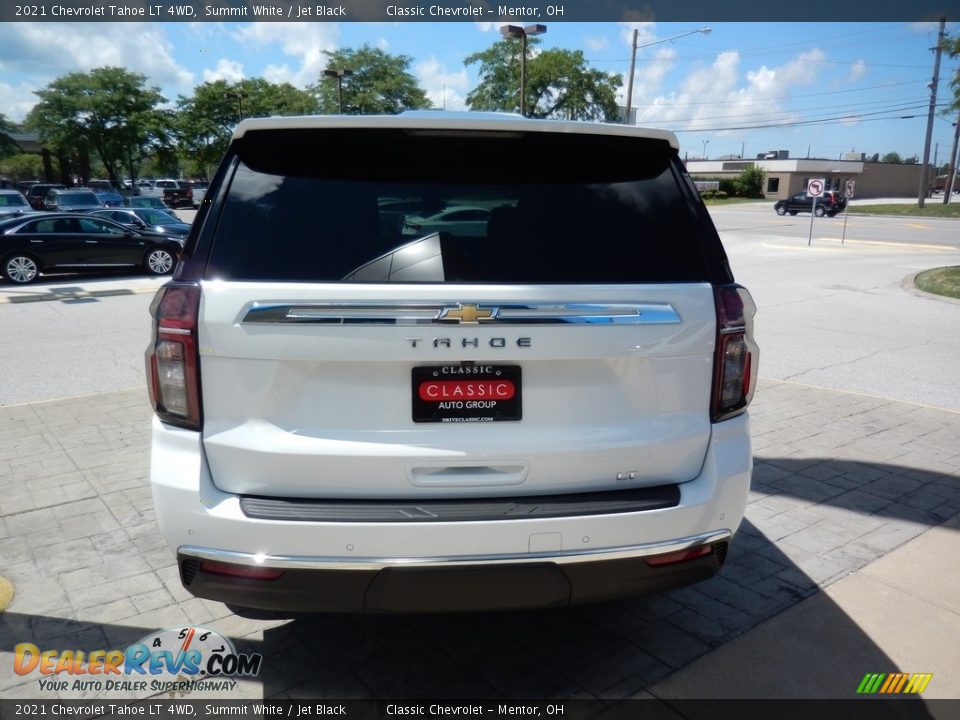 2021 Chevrolet Tahoe LT 4WD Summit White / Jet Black Photo #5