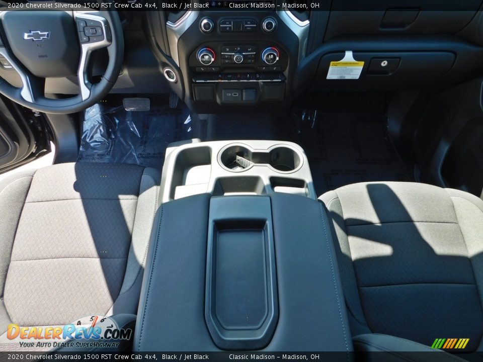 2020 Chevrolet Silverado 1500 RST Crew Cab 4x4 Black / Jet Black Photo #25