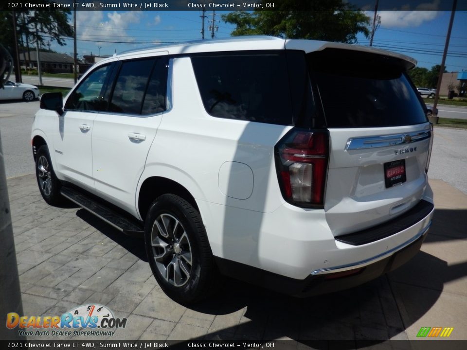 2021 Chevrolet Tahoe LT 4WD Summit White / Jet Black Photo #6