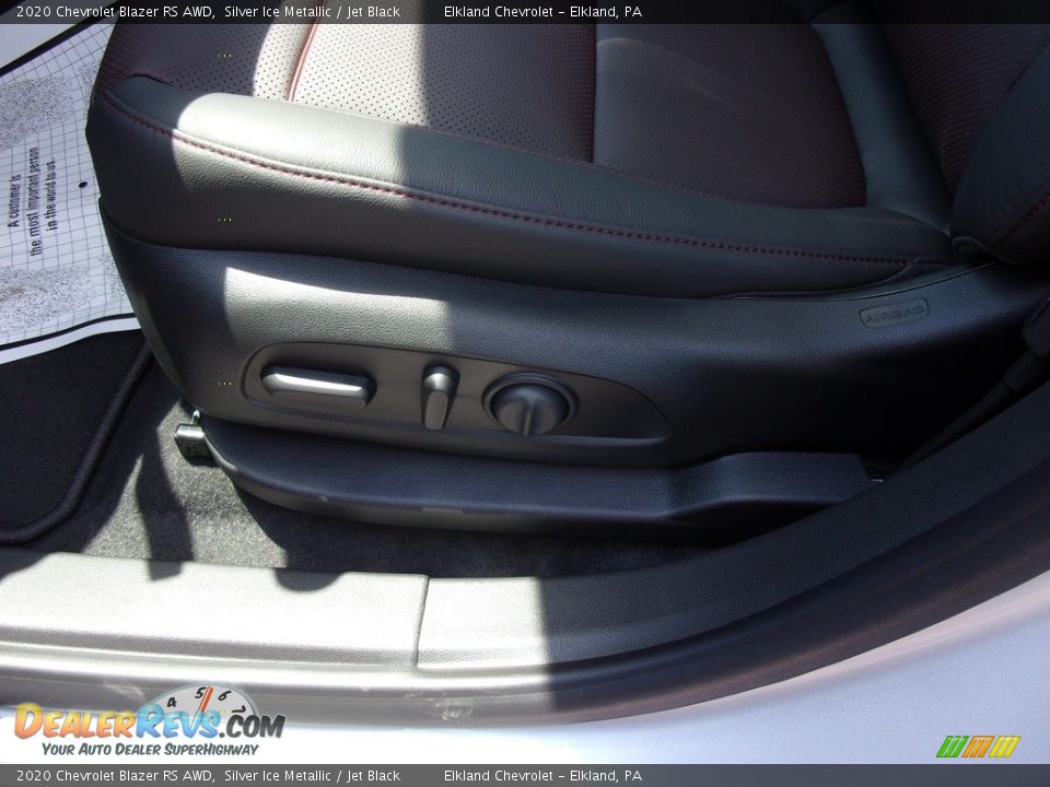 2020 Chevrolet Blazer RS AWD Silver Ice Metallic / Jet Black Photo #13