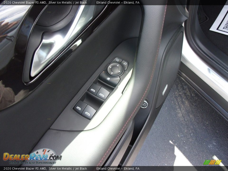 2020 Chevrolet Blazer RS AWD Silver Ice Metallic / Jet Black Photo #14