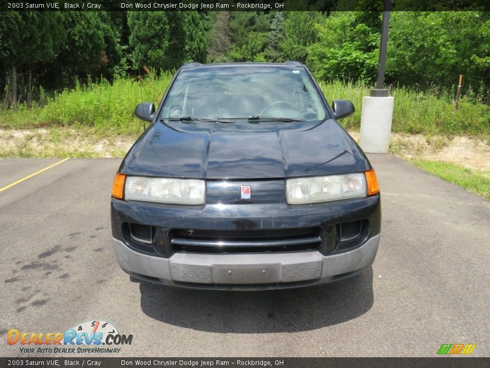 2003 Saturn VUE Black / Gray Photo #5