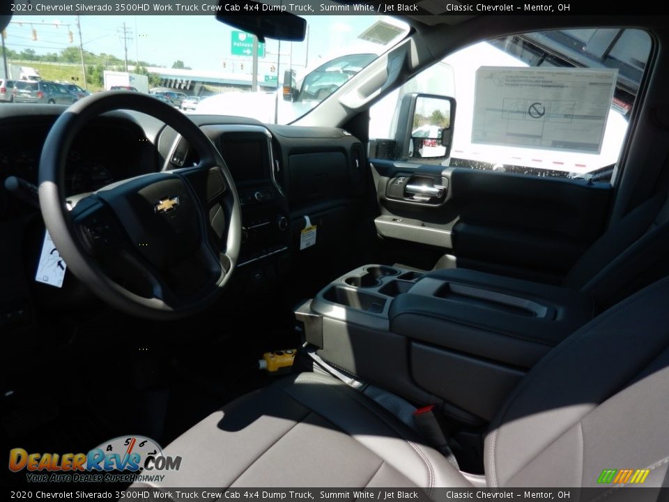2020 Chevrolet Silverado 3500HD Work Truck Crew Cab 4x4 Dump Truck Summit White / Jet Black Photo #7