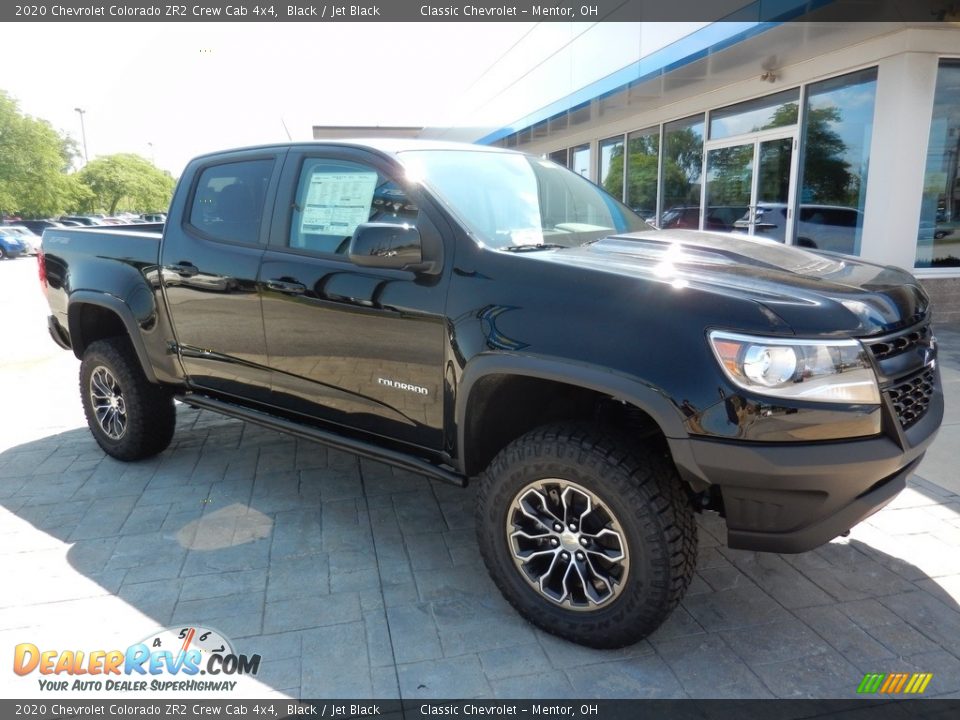 Black 2020 Chevrolet Colorado ZR2 Crew Cab 4x4 Photo #3