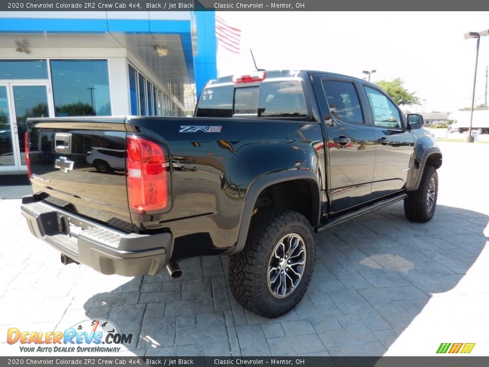 2020 Chevrolet Colorado ZR2 Crew Cab 4x4 Black / Jet Black Photo #4