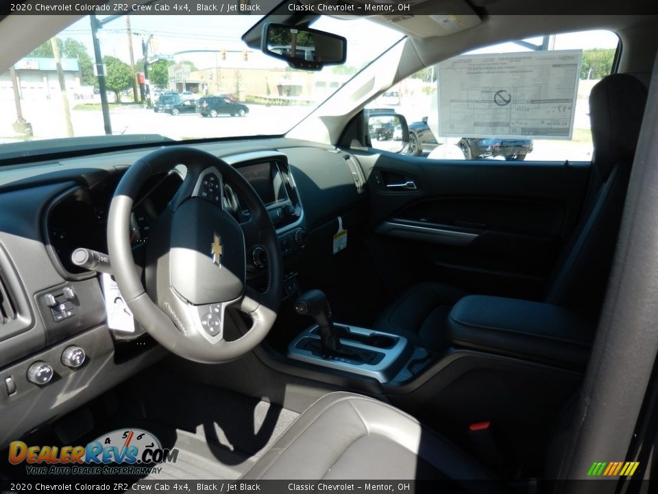 2020 Chevrolet Colorado ZR2 Crew Cab 4x4 Black / Jet Black Photo #7