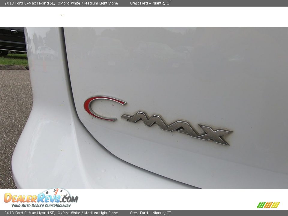 2013 Ford C-Max Hybrid SE Oxford White / Medium Light Stone Photo #10