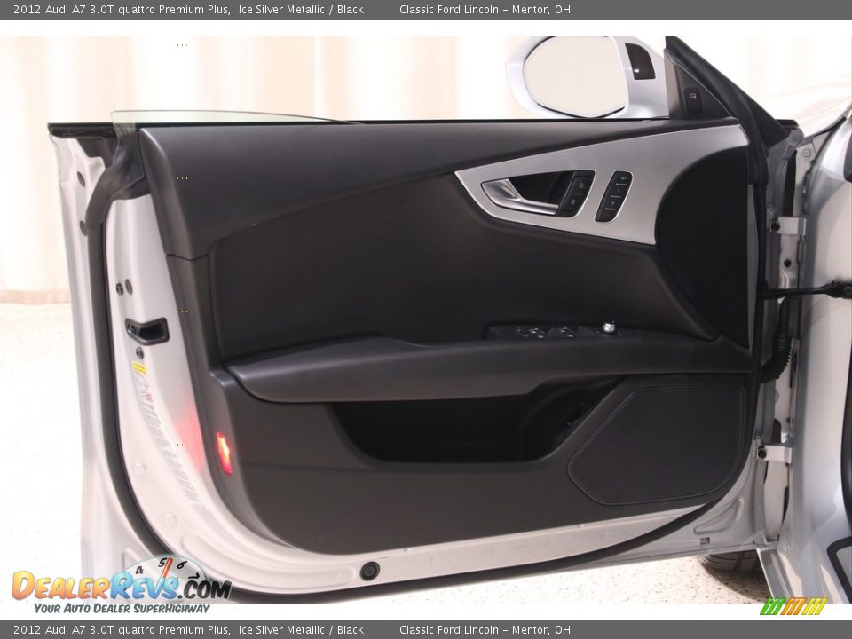 2012 Audi A7 3.0T quattro Premium Plus Ice Silver Metallic / Black Photo #4