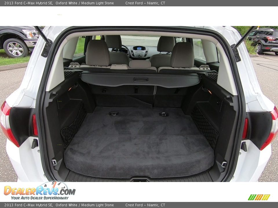 2013 Ford C-Max Hybrid SE Oxford White / Medium Light Stone Photo #20