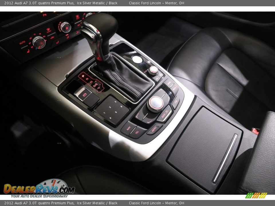 2012 Audi A7 3.0T quattro Premium Plus Ice Silver Metallic / Black Photo #18