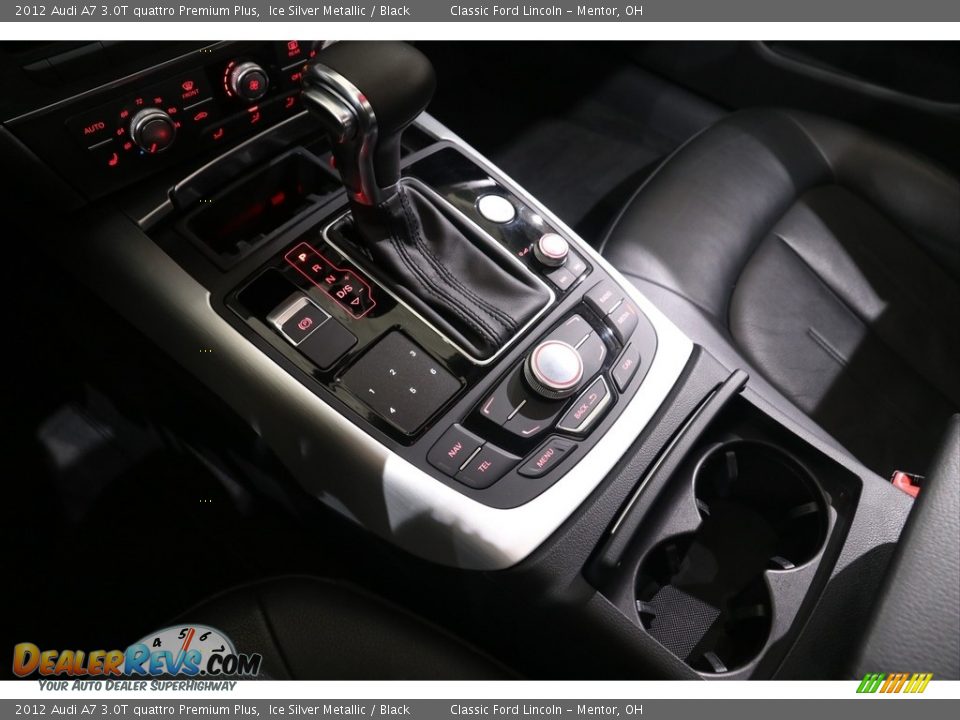 2012 Audi A7 3.0T quattro Premium Plus Ice Silver Metallic / Black Photo #19