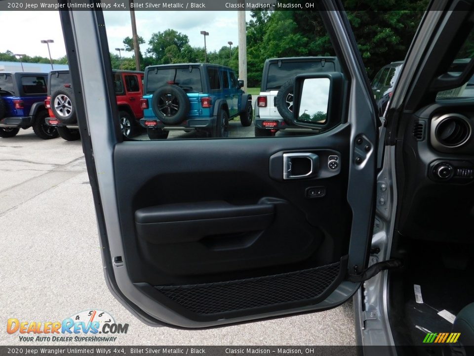 2020 Jeep Wrangler Unlimited Willys 4x4 Billet Silver Metallic / Black Photo #8