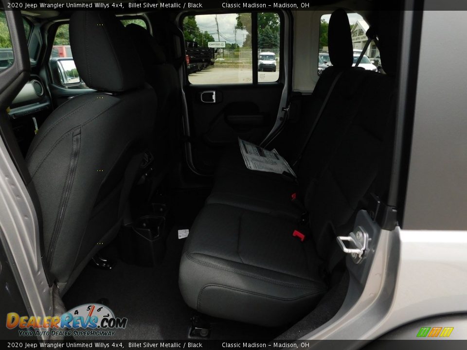 2020 Jeep Wrangler Unlimited Willys 4x4 Billet Silver Metallic / Black Photo #10
