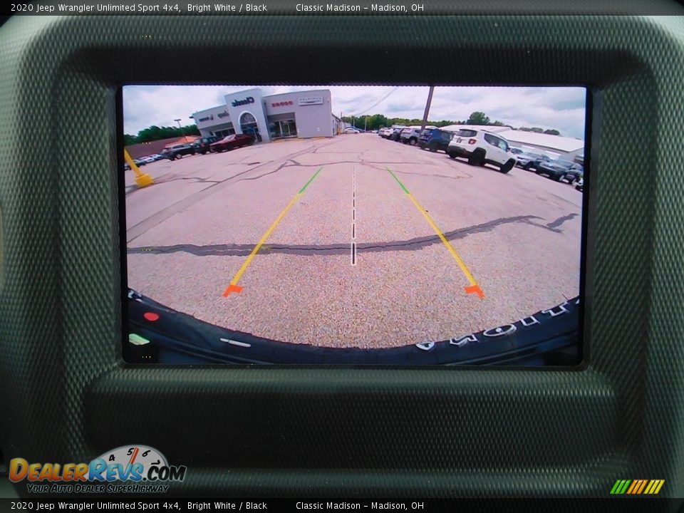 2020 Jeep Wrangler Unlimited Sport 4x4 Bright White / Black Photo #14