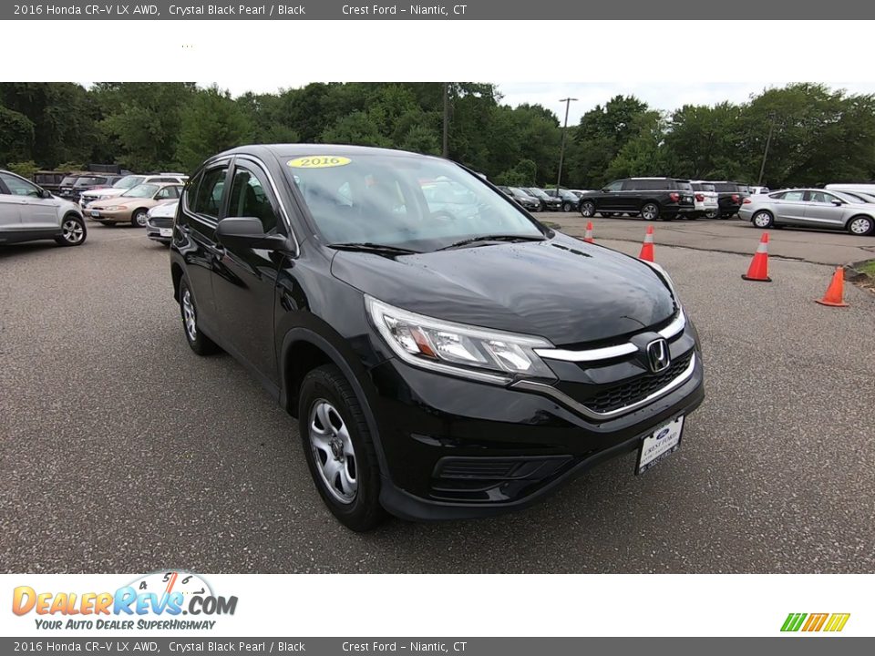 2016 Honda CR-V LX AWD Crystal Black Pearl / Black Photo #1