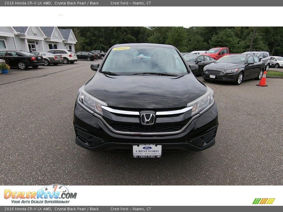 2016 Honda CR-V LX AWD Crystal Black Pearl / Black Photo #2