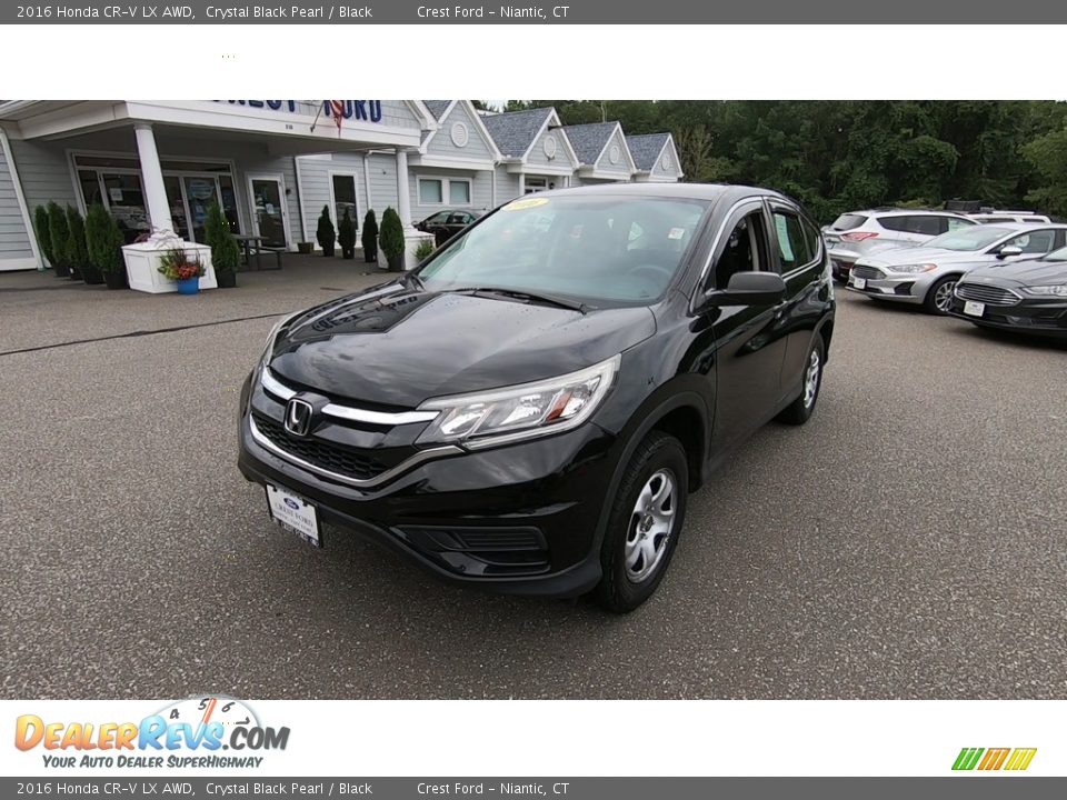 2016 Honda CR-V LX AWD Crystal Black Pearl / Black Photo #3