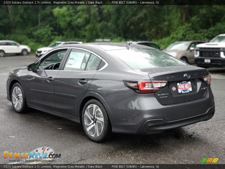 2020 Subaru Outback 2.5i Limited Magnetite Gray Metallic / Slate Black Photo #6