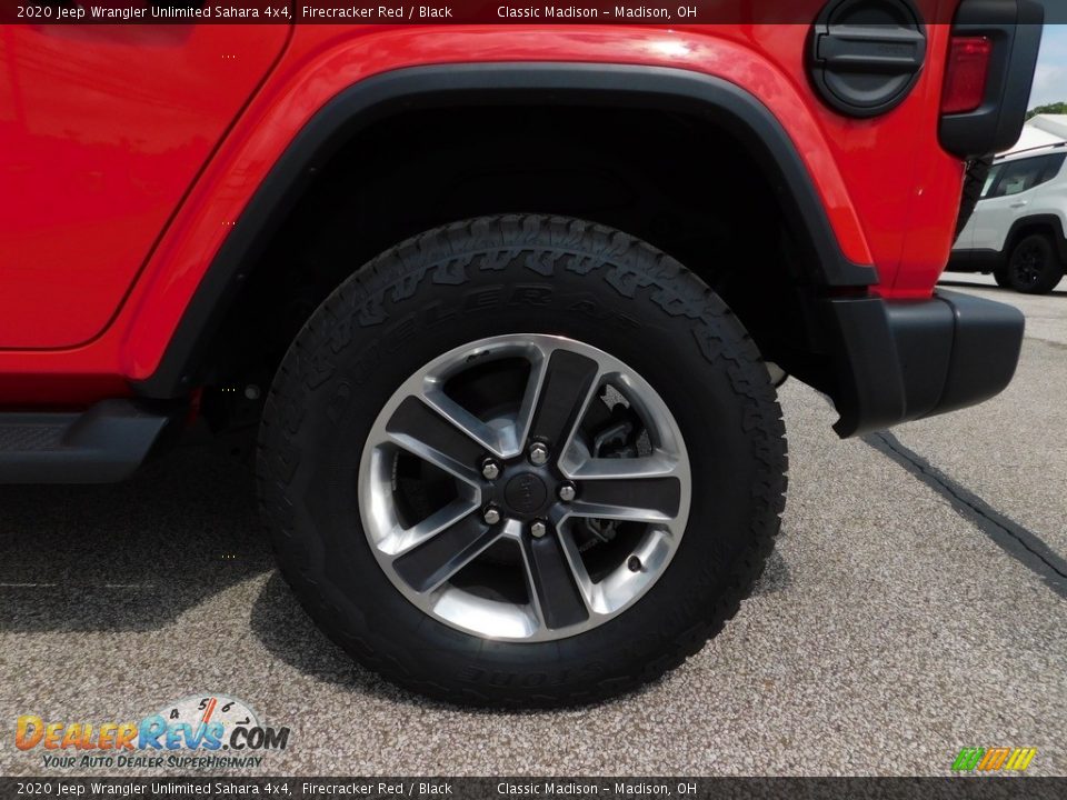 2020 Jeep Wrangler Unlimited Sahara 4x4 Firecracker Red / Black Photo #15