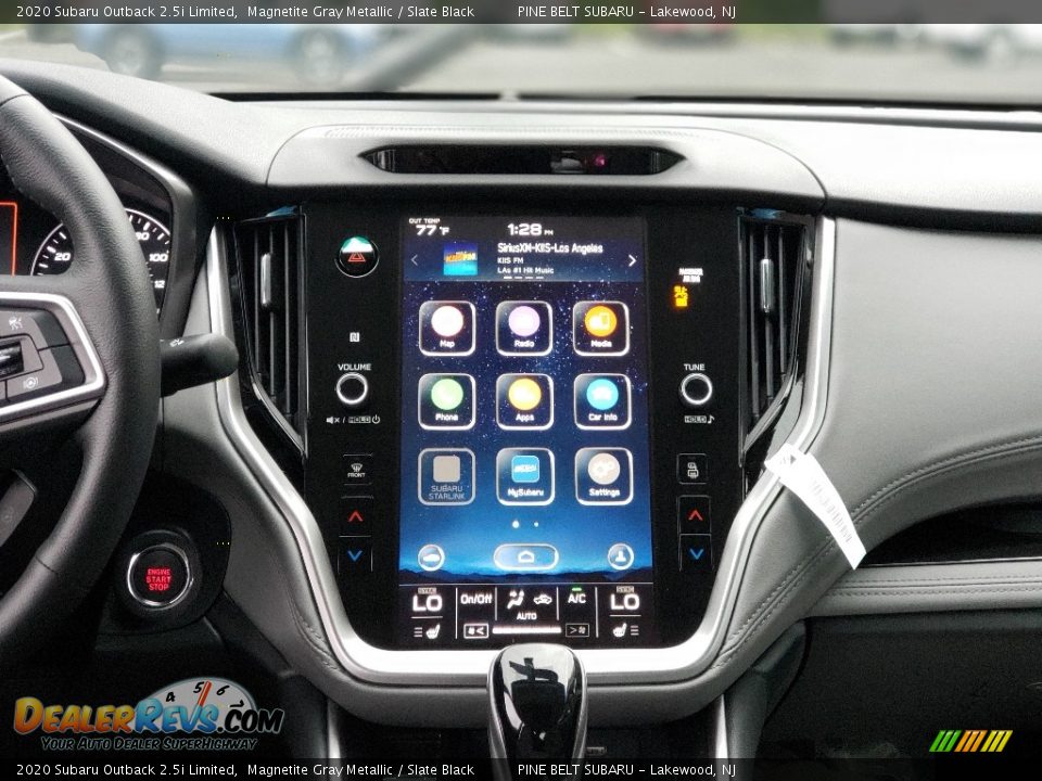 2020 Subaru Outback 2.5i Limited Magnetite Gray Metallic / Slate Black Photo #10
