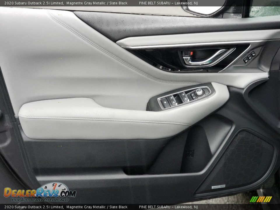 2020 Subaru Outback 2.5i Limited Magnetite Gray Metallic / Slate Black Photo #12