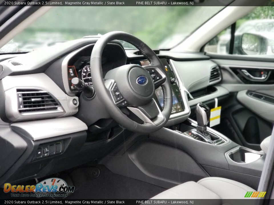 2020 Subaru Outback 2.5i Limited Magnetite Gray Metallic / Slate Black Photo #13