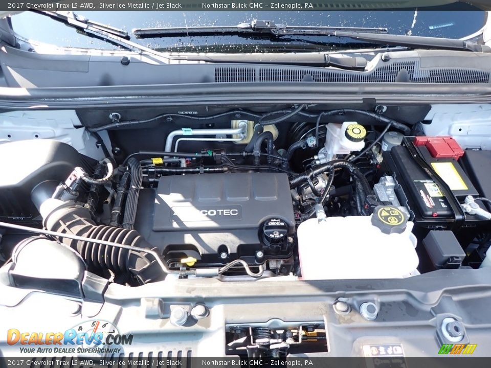 2017 Chevrolet Trax LS AWD Silver Ice Metallic / Jet Black Photo #2