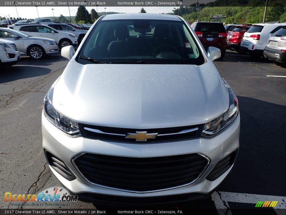 2017 Chevrolet Trax LS AWD Silver Ice Metallic / Jet Black Photo #3