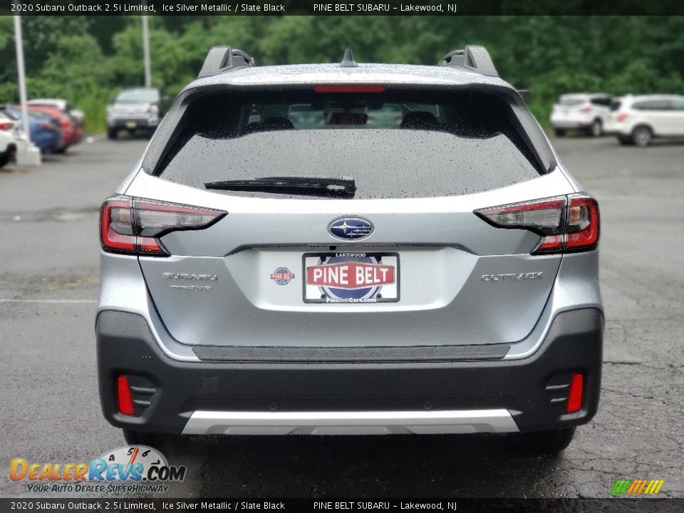 2020 Subaru Outback 2.5i Limited Ice Silver Metallic / Slate Black Photo #7