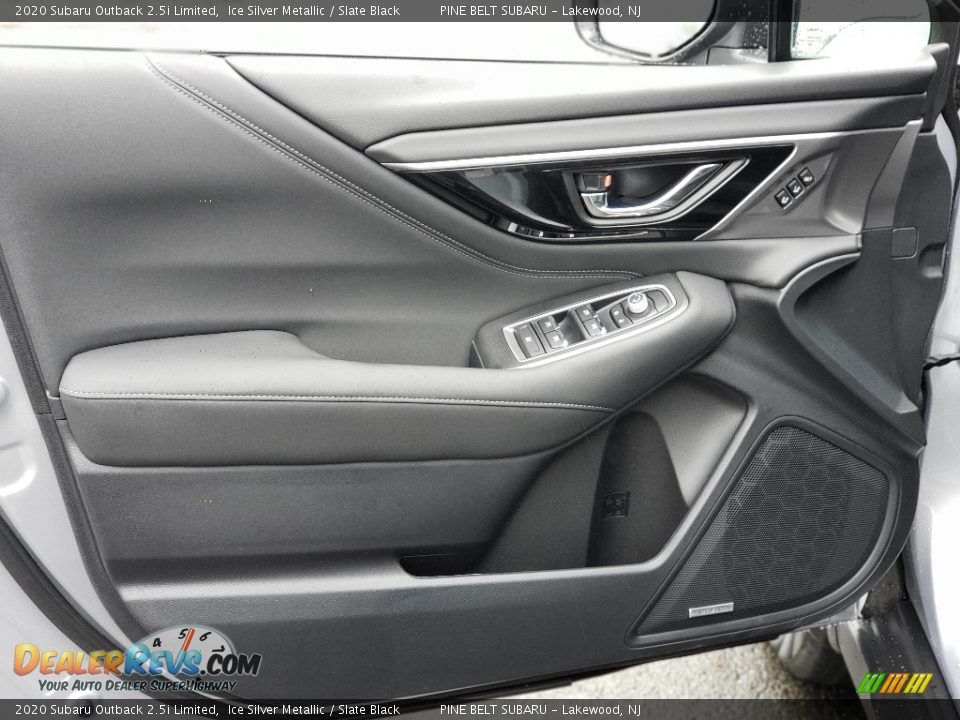 2020 Subaru Outback 2.5i Limited Ice Silver Metallic / Slate Black Photo #12