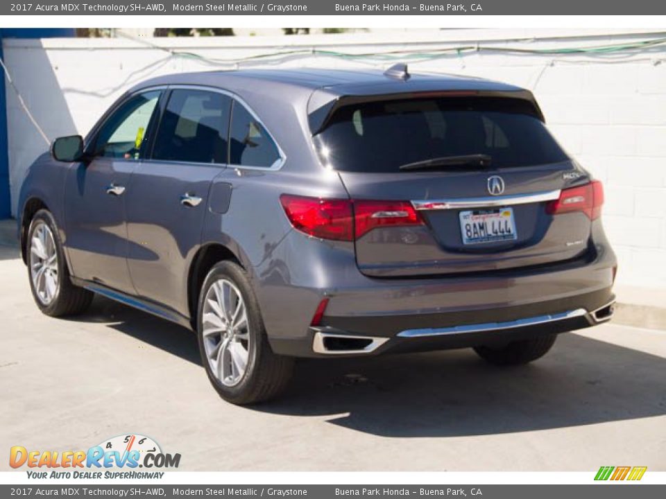 Modern Steel Metallic 2017 Acura MDX Technology SH-AWD Photo #2