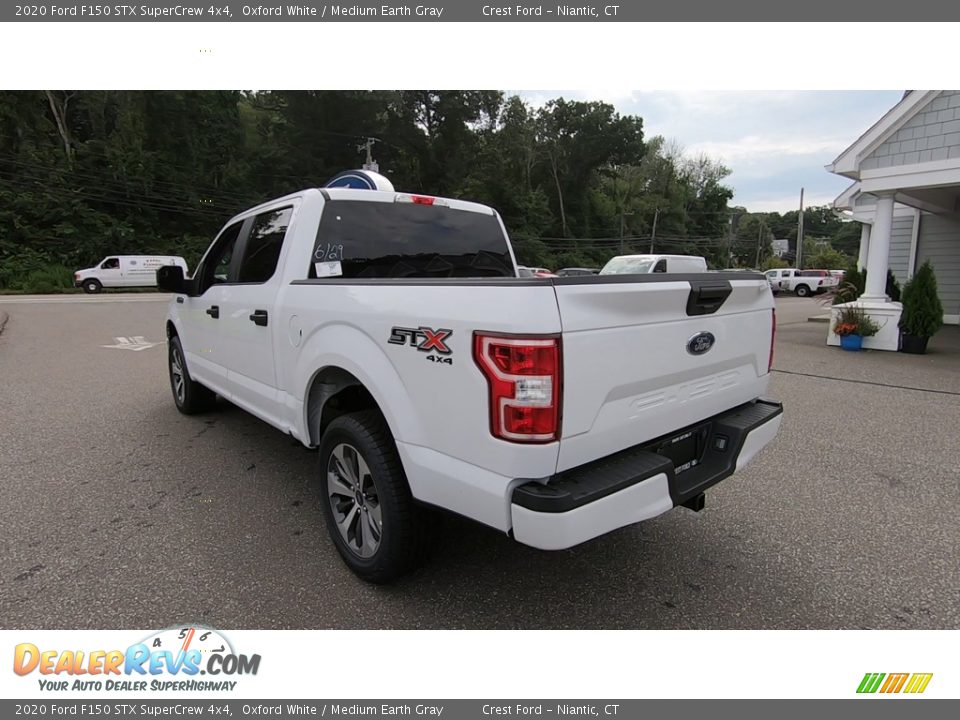 2020 Ford F150 STX SuperCrew 4x4 Oxford White / Medium Earth Gray Photo #5