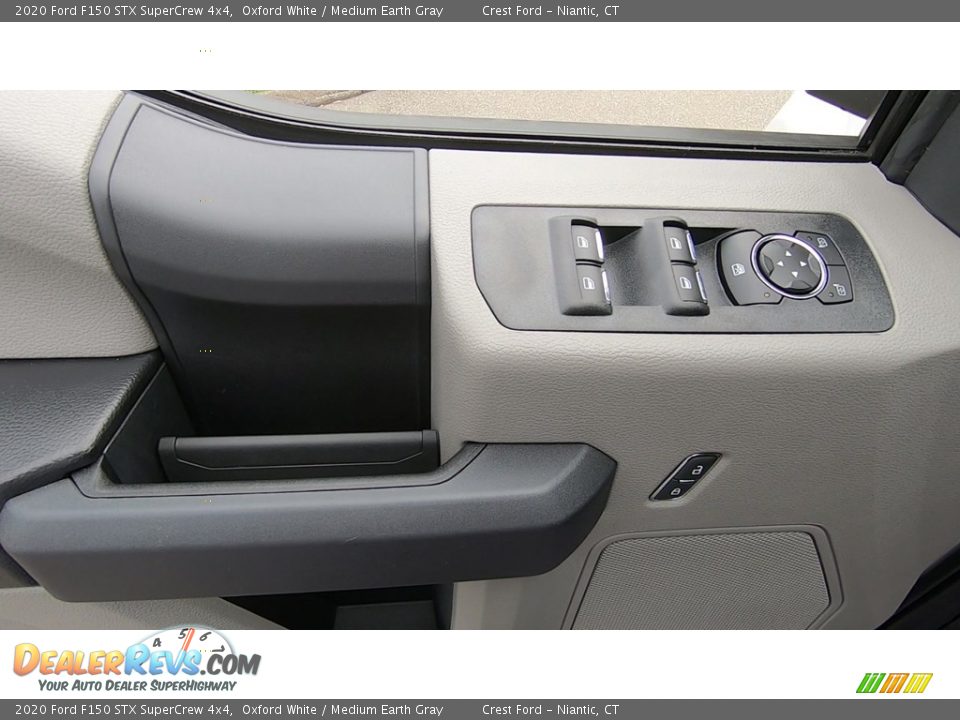 2020 Ford F150 STX SuperCrew 4x4 Oxford White / Medium Earth Gray Photo #12